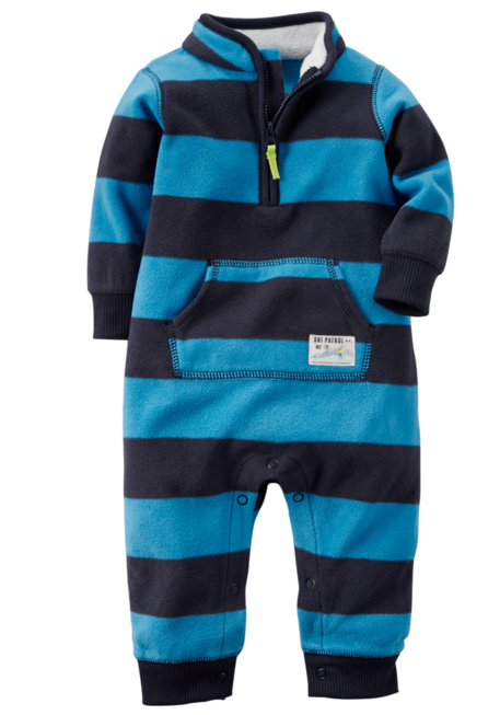 1 pieza - Jumpsuit rayas azules