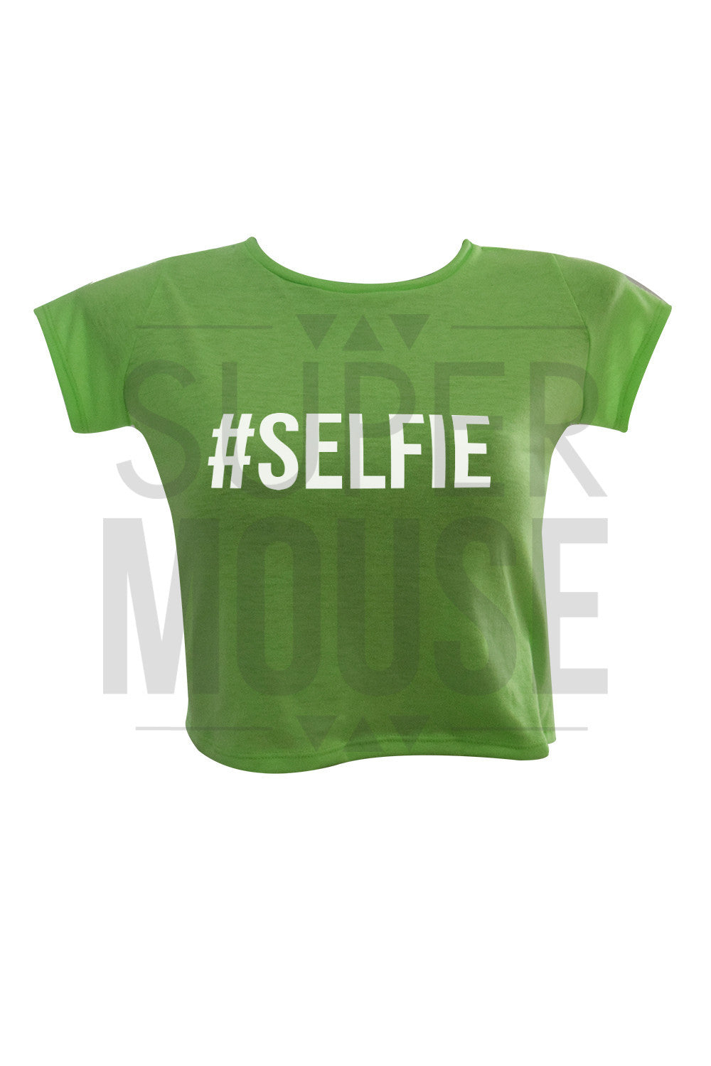 #Selfie update Chica -28 / Verde neon - Mouse Apparel Dev