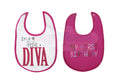 Babero Diva/My first Birthday  - Mouse Apparel Dev