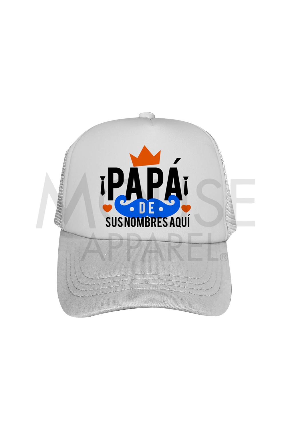 Gorra para Caballero. Papá de (Personalizado)  - Mouse Apparel Dev